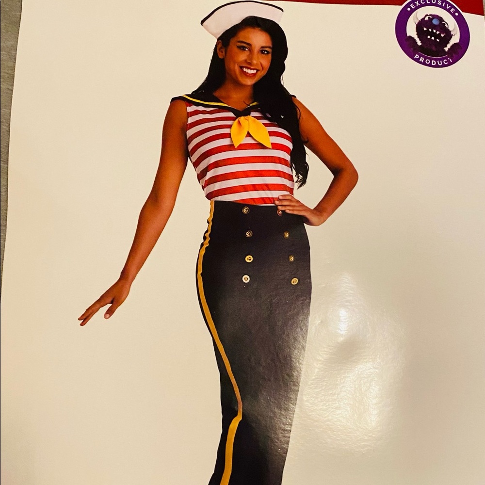 Women’s Perfect Pin Up Sailor Costume